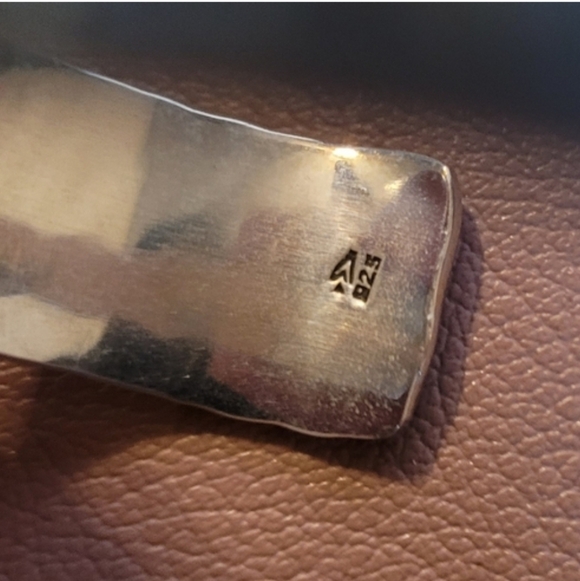 Silpada 925 Sterling Silver Hammered Cuff Bracelet B0851 - Picture 6 of 10